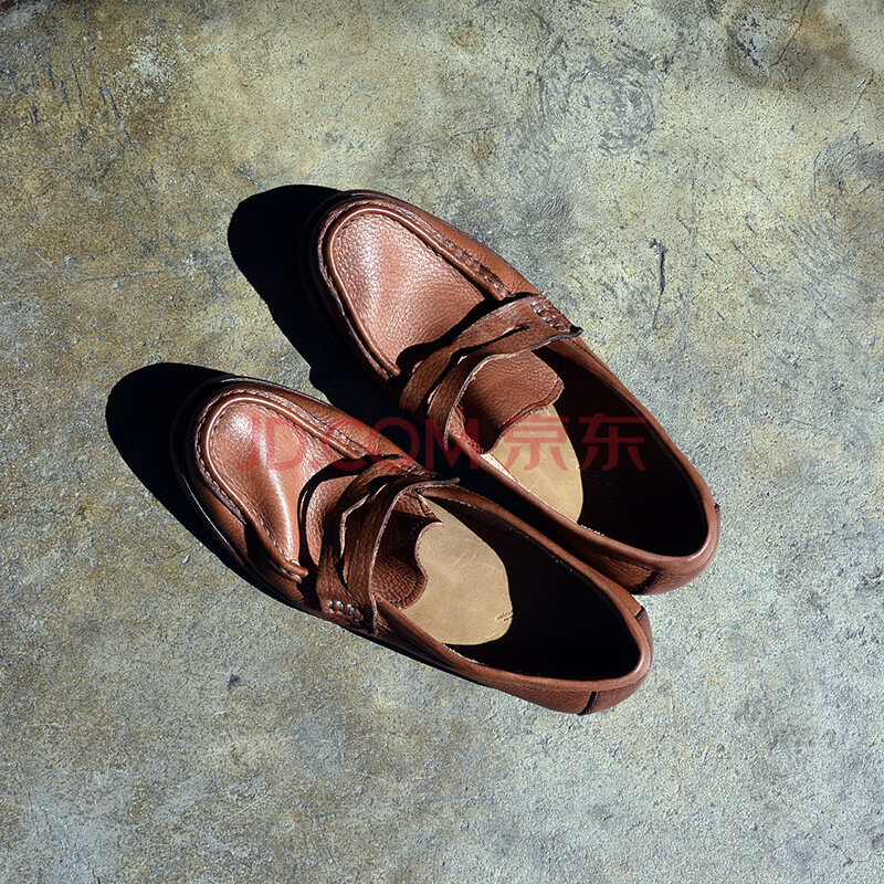 êÅ¹È Loafer¹ÌÌØÒìÊÖ¹¤·ìÏßÄÐÊ¿Ì׽űãÊ¿ÀÖ¸£Ð¬ ϴˮֲ÷·Å£Æ¤Äª¿¨ÐÁƤµ× ¸´¹Åרɫ 42