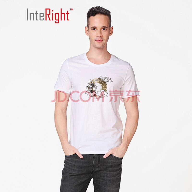 INTERIGHT ÈÈѪ½ºþºÏ×÷¿îÓ¡»¨TÐô °×É« LÂë