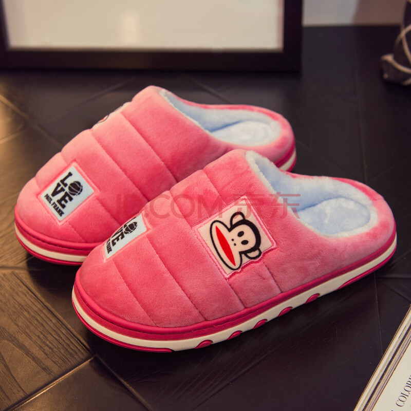 ´ó×ìºï£¨Paul Frank£© ÃÞÍÏЬ´ó×ìºïÊÒÄÚ¾Ó¼Ò¾Ó±£Å¯ÍÏЬÇﶬ¼¾ÄÐÅ®ºñµ×¿É°®Ã«ÈÞÔÂ×Ó Ã¶ºìÉ« 260(38-40Âë)