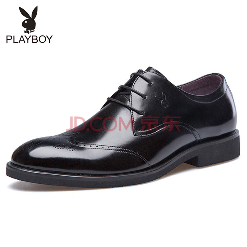 »¨»¨¹«×Ó£¨PLAYBOY ESTABLISHED 1953£©ÄÐÊ¿¾µäϵ´øÉÌÎñÐÝÏÐÆ¤Ð¬½á»éЬԲͷÕýװЬÄÐЬ7AW602002D01ºÚÉ«40