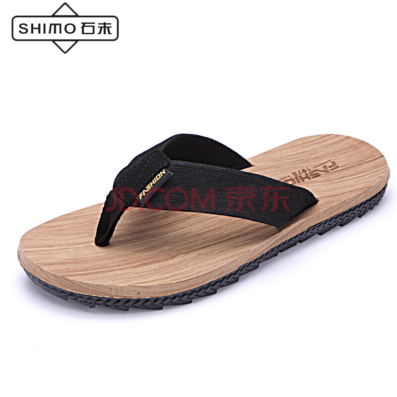 ʯĩ£¨SHIMO£©ÍÏЬÄÐÏļ¾Ð¿îÈË×ÖÍÏÄзÀ»¬É³Ì²Ð¬ºñµ×ÊÒÍâÄÐÊ¿¼Ð½ÅÔ½Äϳ±ÅÆÁ¹ÍÏ ×ØÉ« 41