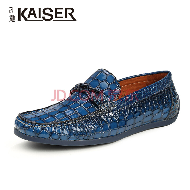 KAISER ¿ÈöţƤ¼Ý³µÐ¬ÊæÊÊÌ×½ÅÀÁÈËЬÉÌÎñʱÉÐÕæÆ¤¶¹¶¹Ð¬Í¸ÆøÓ¢Â×ÐÝÏÐЬ³±Á÷°Ù´îµ¥Ð¬ À¶É« 42