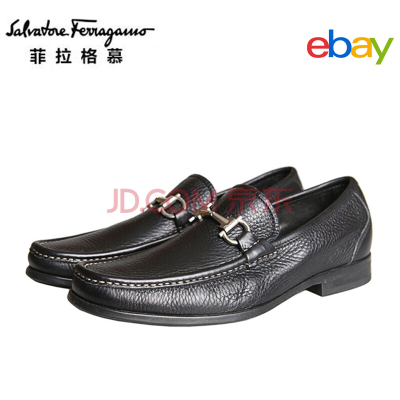 È«Çò¹º ¡¾eBay¾«Ñ¡¡¿Salvatore Ferragamo ·ÆÀ¸ñĽ ÄÐʿƽµ×ÉÌÎñÐÝÏÐÆ¤Ð¬ 0401611-CALF-NERO US9
