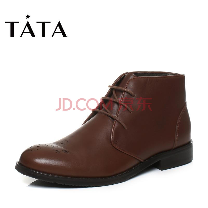 Tata/ËûËý¶¬ºÚɫţƤӢÂ×µñ»¨°ó´øÐÝÏÐÄÐÆ¤Ñ¥F4242DD6µÍÑ¥´¿É«ÓÍÀ¯Æ¤Ïµ´ø dz·È(ÈÞÀï) 44