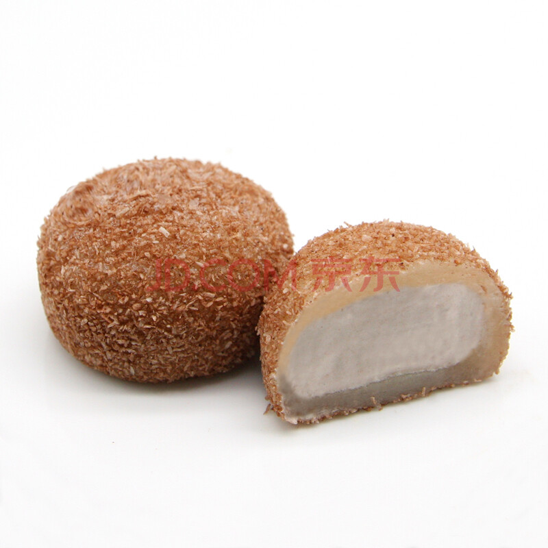 美滋味洋風可可大福25g*10個食品糕點和果子西式糕點椰蓉糕點法式甜品糯米糕點甜品蛋糕可可麻薯糯米糍
