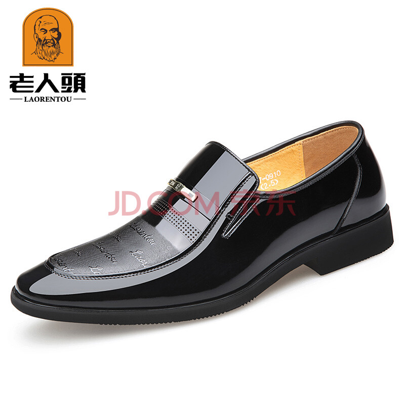ÀÏÈËÍ·LAORENTOUÉÌÎñÕý×°Æ¤Ð¬ÕæÆ¤¼âÍ·ÇàÄêÉϰàÄÐÐ¬Í¸ÆøÁÁƤÆáƤ½á»é°éÀÉÓ°Â¥0910 ºÚÉ« 37