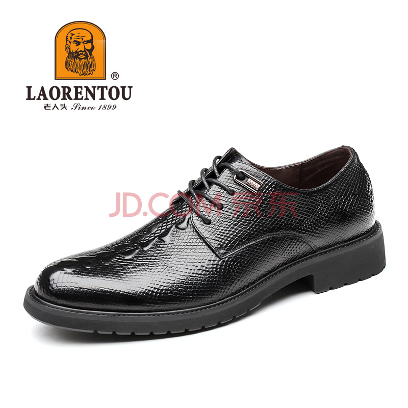 ÀÏÈËÍ·£¨LAORENTOU£©ÄÐЬţƤѹ»¨ÕýװЬԲͷ¸öÐÔʱÉÐÉðʿƤЬ 22661 ºÚÉ« 43