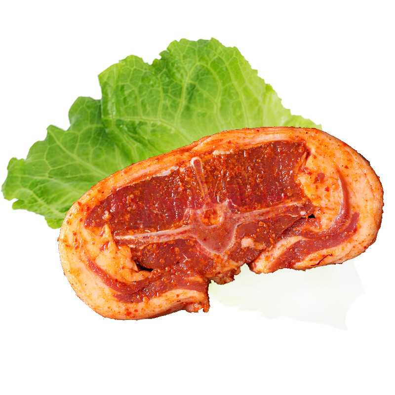 冠揚平原自養谷飼羊肉 微調理腌制燒烤t骨羊排蝴蝶排烤肉燉湯煮250g*4袋 共2斤 1kg