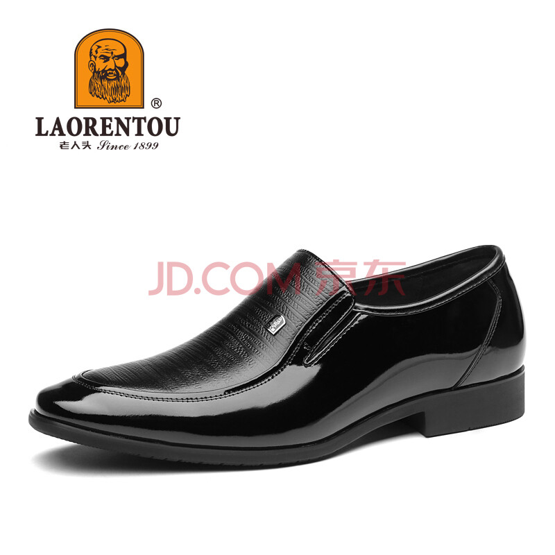 ÀÏÈËÍ·(LAORENTOU)ÄÐЬÆáƤƤѹ»¨ÉÌÎñÕýװЬÌ׽ŰٴîÉðʿЬ 22669 ºÚÉ« 42