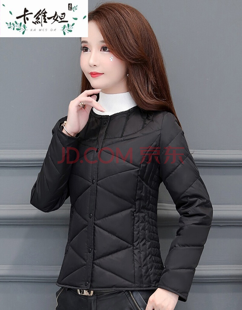 女式轻簿羽绒服短款小款羽绒服女款加绒加厚轻薄羽绒服内胆女修身短款