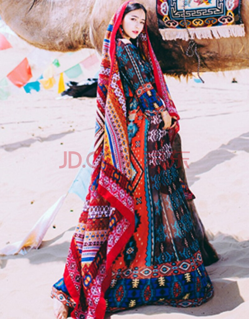 去西藏旅游拍照穿的沙漠异域风情古装西域好看女装公主去敦煌土耳其穿