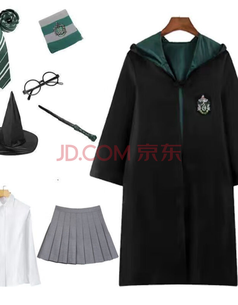 波特的魔法袍学院服校服cosplay巫师赫敏拉文克劳儿童女c2020斯莱特林