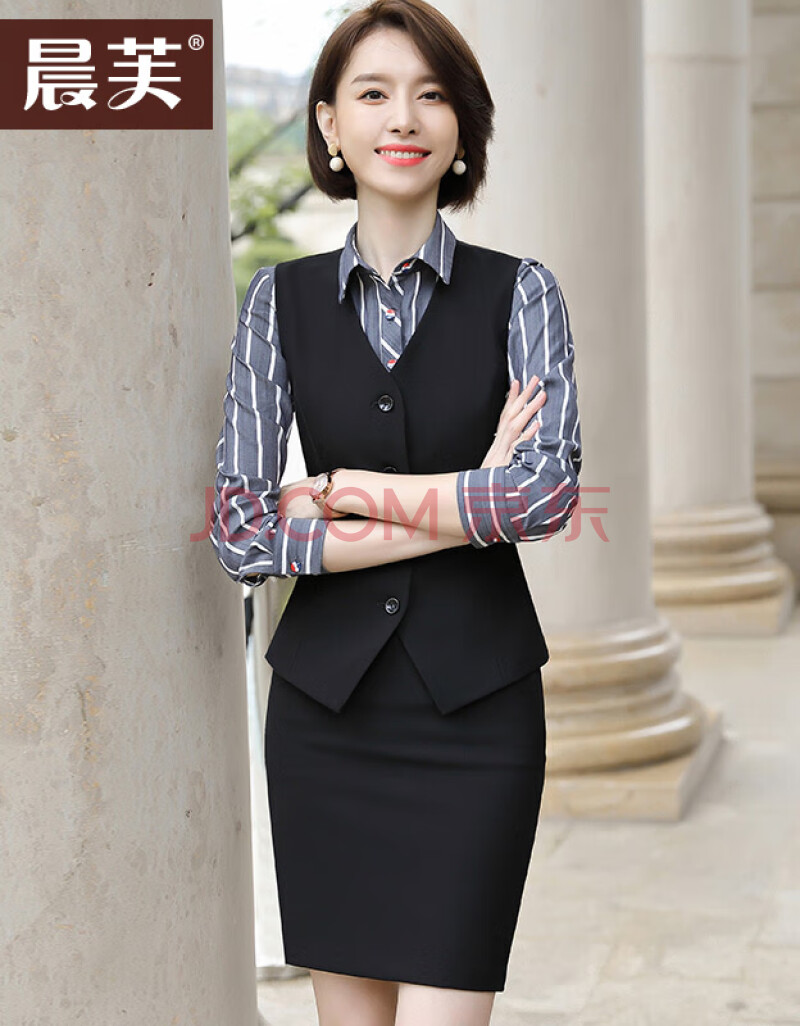 职业装女装套装时尚小西装女长袖大学生面试正装商务酒店前台经理教师