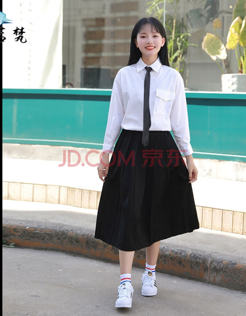 dk制服日韩宽松海军套装学院风jk制服学生高校服班服
