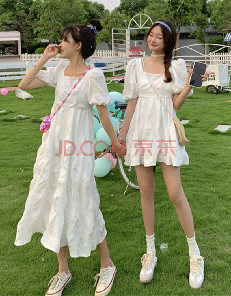 闺蜜装三人套装姐妹装闺蜜装韩版女学生套装夏季裙子连衣裙学生闺蜜