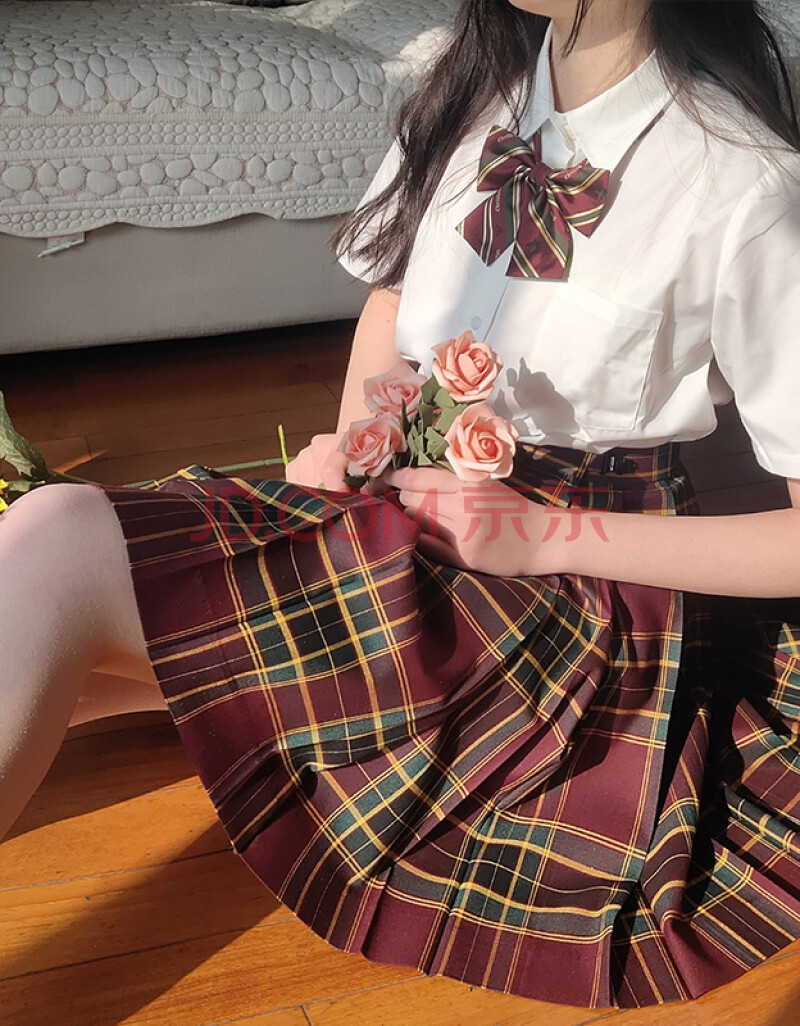 【不死川】jk制服2021夏季新款冰吉羽jk格裙百褶裙女学生日系校服短裙