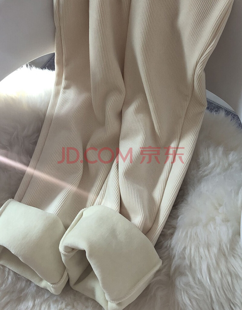 加绒奶杏色 l【图片 价格 品牌 报价-京东