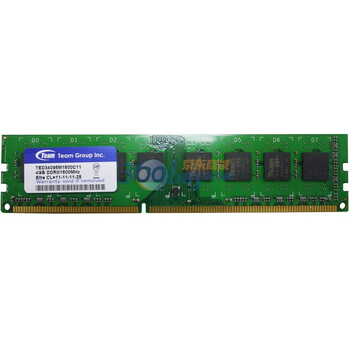 十铨科技（Team）DDR3 1600 4G 台式机内存条
