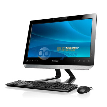 联想（Lenovo）C225r 18.5英寸一体电脑（E1-1200 2G 500G DVD刻录 Linux）黑色
