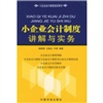 小企业会计制度培训用书:小企业会计制度讲解