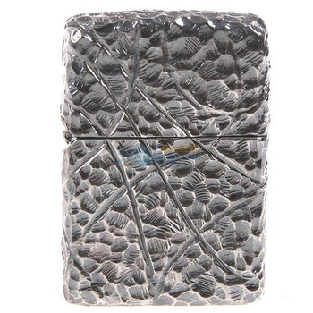 ZIPPO打火机银盔甲2S-GRAVEL-36650