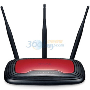 TP-LINK TL-WR941N 300M无线路由器（红黑）