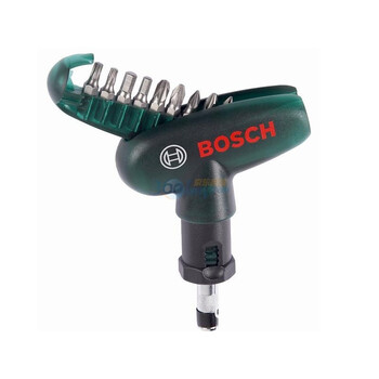 博世（BOSCH ）10支螺丝批头套装（“易得手”）（绿色）【6949509201188】