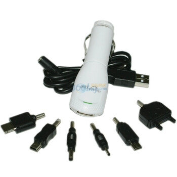 途韵六合一全能车载充电器 BW-C02-T2 白色（500MA足功率）