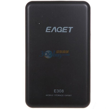 忆捷（Eaget）E308 2.5英寸移动硬盘320G （黑色）