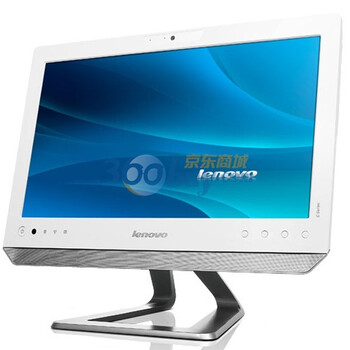联想（Lenovo）C320 20英寸一体电脑（双核G530 2G内存 500G硬盘 512独显 DVD刻录 Wifi）白色