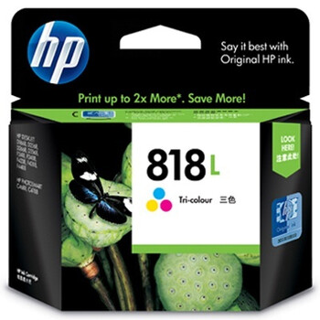 惠普（HP）CN640ZZ 818L彩色墨盒（适用于HP Deskjet D1668、D2568、D2668、D5568）