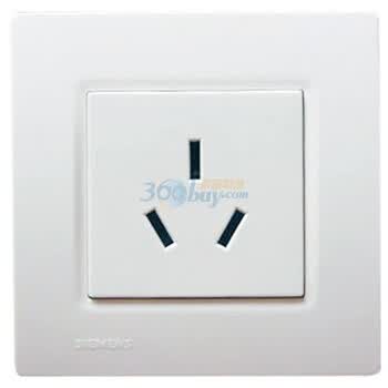 西门子（SIEMENS）灵动16A三极插座 5UB07261NC1 （雅白色）