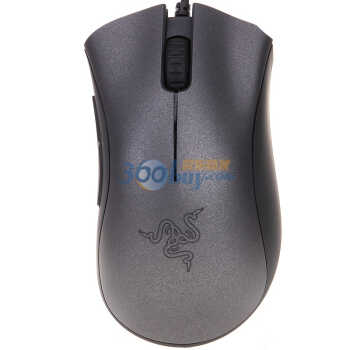 雷蛇(razer)炼狱蝰蛇 deathadder 游戏鼠标 黑色经典版