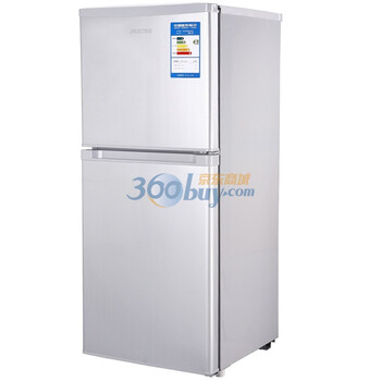 金松素雅系列 BCD-116 116L 双门冰箱 (拉丝银