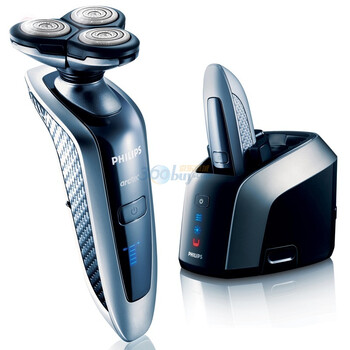 飞利浦（Philips）RQ1085 睿锋系列充电式剃须刀 镜面涂层 多功能LED显示器 标准版高效能清洁器