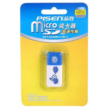 品胜（pisen）TF读卡器（青花瓷）
