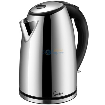 美的(Midea) 17S14M 1.7L 1800W 全钢 保温 电水壶 不锈钢