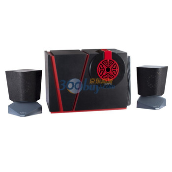 纳伟仕（NIVS）R609 木质防磁附带USB超级解码 2.1 黑色