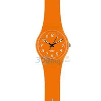 斯沃琪(Swatch)原创系列中性石英表罗马日出 Fresh Papaya GO105