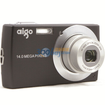 爱国者（aigo） DC-F500 数码相机（黑色）