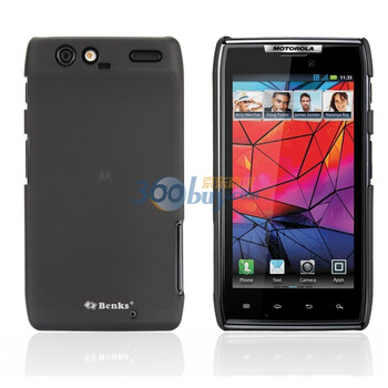 邦克仕（Benks）Magic Cookies新曲奇移动数码产品专用保护壳（适用于MOTOROLA XT910/Droid RAZR 黑色）