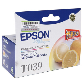 爱普生（Epson）T039 彩色专用墨盒（适用C41 C43系列）