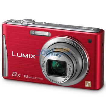 松下（Panasonic）FH27GK徕卡DC镜头高清数码照相机 红色
