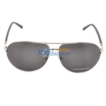 YSL 伊夫圣罗兰太阳眼镜 fk YSL2291S 灰银色镜框 灰色镜片