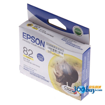 爱普生（Epson）T1124 黄色墨盒（适用Photo RX590 R390 R270）