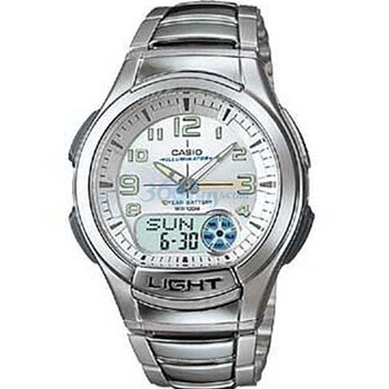 卡西欧(Casio)10年电池系列男表AQ-180WD-7B