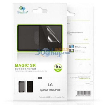 邦克仕（Benks）Magic SR磨砂防指纹系列保护贴膜 (适用于LG P970贴膜)