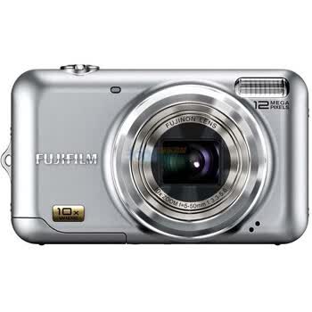 富士（FUJIFILM）JZ305 数码相机 银色 （1200万像素 2.7寸屏 10倍光变 28mm广角）