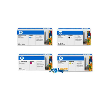 惠普（HP） LaserJet Q6000A 黑彩全系列硒鼓套装（内含Q6000A＋Q6001A＋Q6002A＋Q6003A）