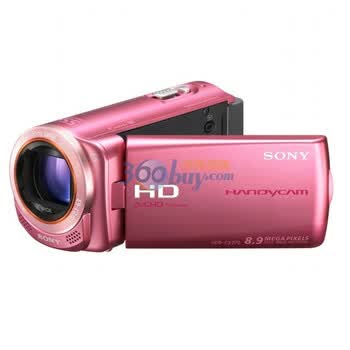 索尼（SONY） HDR-CX270E 高清数码摄像机 粉色（543万像素 30倍光变 32G内存 3寸屏）